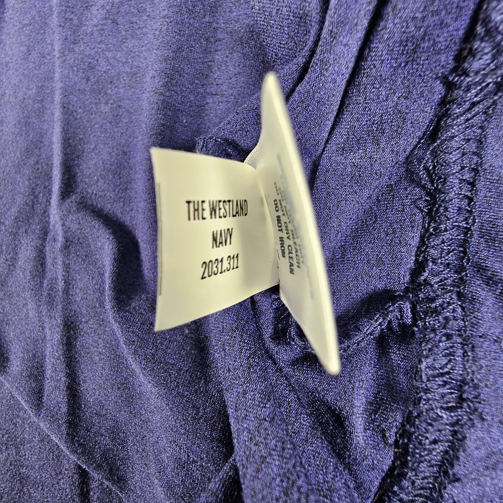 Holderness & Bourne Westland Pullover Navy Blue Performance Golf Layer Mens XXL - Picture 7 of 9